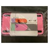IBLX LAB Pink Jewelry Case - Multi-Compartment Plastic Organizer