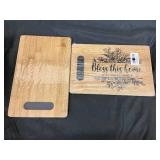 Bless This Home Cutting Boards (Lot of 2)