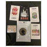 Nail Art DIY Kit Assortment (Lot of 6) - 24 PCS Nails, Decals & Foil Wheel