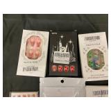 Nail Art DIY Kit Assortment (Lot of 6) - 24 PCS Nails, Decals & Foil Wheel