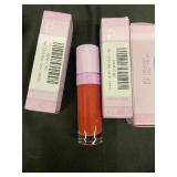 Plump Lip Color - 4 Boxes, Coral Shade, Pink/Purple Packaging