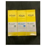 FÓLKI Skincare B5 Hyaluronic Acid Essence 1.05 oz (30 ml) - 3-Pack