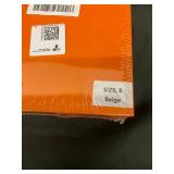 Leapair X04GPFU65 Beige Round Cushion - New in Box, Made in China