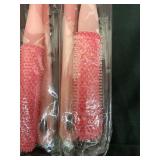 Pink Toe Cleaning Brush 3-Pack (Lot of 4)