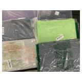Assorted Bedding Sheet Sets - Colorful Pastel Colors in Clear Plastic Bags