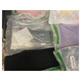 Assorted Bedding Sheet Sets - Colorful Pastel Colors in Clear Plastic Bags