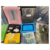 JetTech Protective Cases - 9H Tempered Glass Screen Protectors - Assorted Colors