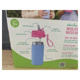 Bentgo Kids Stainless Steel Insulated Water Bottle Set 2-Pack, 14 oz - Brand New