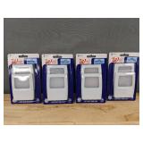 8 Walgreens LED Night Lights Soft White 3000K, 4 Two Packs - Brand New