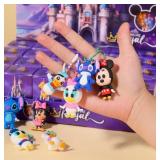 Disney Turn Me Royal 24 Mystery Figurine Keychain Set with Rekindle the Magic Display Retail Box - Brand New