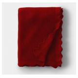 Threshold Red Throw 50" x 60" - Brand New