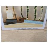 West & Arrow Eucalyptus Curtain Vine Lights - 66 LEDs, 6 Strands, Battery-Operated - Brand New