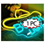 Busch Light Cowboy Better With LED Neon Beer Sign - Brand New