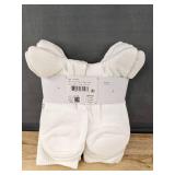 6 Pairs Under Armour UA Cotton Cushioned Crew Socks White Large - Brand New