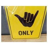 Good Vibes Only 8" x 12" Metal Sign - Brand New