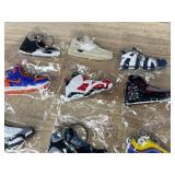 20 Brand New Nike, Air Jordan, Air Max, Kobe Sneaker Shoe Keychains