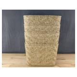 4 Brightroom Paper Rope Bins 11 in L x 10 in W x 8 in H - Brand New