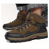 All Terrain Traction Outdoor Hiking Boots with Cushioned TPR Sole, Men