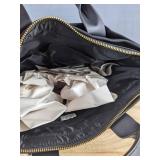 A New Day Backpack Black Faux Leather, Gold Tone Hardware - Brand New