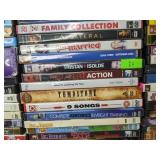 248 DVD Collection - Featuring Titles like Charmed, Tombstone, West Side Story, Tower Heist, Hoosiers, Sonic *C