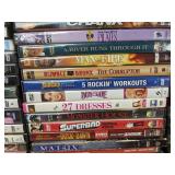 248 DVD Collection - Featuring Titles like Charmed, Tombstone, West Side Story, Tower Heist, Hoosiers, Sonic *C