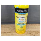 Huggies Little Swimmers Size 3 and 4 & Neutrogena Kids Beach Defense Sunscreen Spray - Brand New