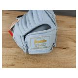 Franklin Light Blue Tee-Ball Glove & Rubber Ball, 9 in Right-Hand Throw - Brand New