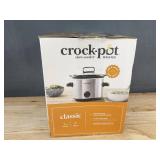 Crock-Pot Classic 2 Qt Round Slow Cooker - Brand New