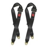 MOHEEN Universal 54" Lap Adjustable Safety 2 Pack Seat Belt for Go Kart and Club Golf Cart - Brand New