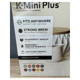 Keurig K-Mini Plus Single Serve K-Cup Pod Coffee Maker, Black $109 Retail - Brand New