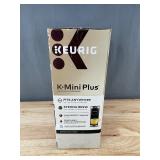 Keurig K-Mini Plus Single Serve K-Cup Pod Coffee Maker, Black $109 Retail - Brand New