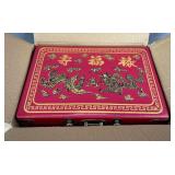 Classic Chinese Mahjong 146 Tile Set with Case - Brand New