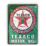 Texaco Motor Oil 8" x 12" Metal Sign - Brand New