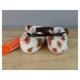 Wonder Nation Cow Slippers - Size 6 (18 mos) - Brand New *P