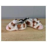 Wonder Nation Cow Slippers - Size 6 (18 mos) - Brand New *P