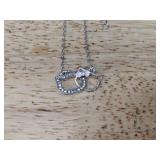 Hello Kitty Necklace - Silver Tone Chain 16", 2" Extender - Brand New *P