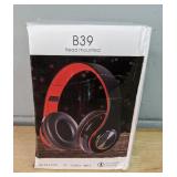 B39 Wireless Headset - 40mm Driver, 5.0 Wireless, 10m Range - Brand New *P