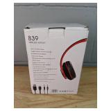 B39 Wireless Headset - 40mm Driver, 5.0 Wireless, 10m Range - Brand New *P