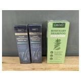 2 DAWN Hair Growth Serum 60 ml & GROEI Rosemary Shampoo 200 ml - Brand New