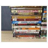 157 DVD Movie Collection - Twilight, Rain Man, The Rock, Fargo, Garfield, The Blind Side, Chicago, Mona Lisa Smile, Spider-Man, Hunger Games *C