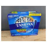 126 Poise Daily Liners & 45 Tampax Pearl Tampons - Brand New