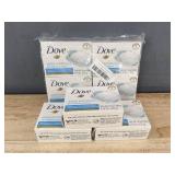 7 Dove Gentle Exfoliating Bar Soap - 4.75 oz per Bar - Brand New