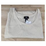 H&M Slim Fit Tank Top - Beige - Women