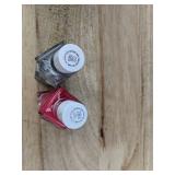 Beetles ETCH-X Nail Tips 288-pcs, 12 Sizes, Full Cover, Half Matte - 4 Nail Polishes - Brand New