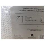 Threshold Washed Waffle Weave Comforter Set Full/Queen - White - Brand New