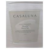 Casa Luna Blissful Sheet Set - King - White - Brand New
