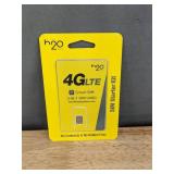 4 h2o Wireless 4G LTE SIM Starter Kit - Brand New