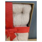 Lucky Brand Scarf & Hat Set - Pink & Beige - Brand New