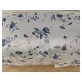 Threshold Performance Sheet Set - Full - Blue & White Floral - Brand New