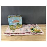 24 Yeager Happy Easter Eggs with Toys - Table Runner 13 in x 90 in - Brand New